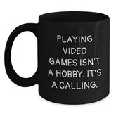 Funny Gaming Quotes, Christmas Unique Gifts for Playing Video Games Lovers - Gifts from Men to Women, Friends, Family, Coworkers - Inspirational Mug - Main